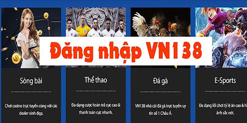  Thao tác đăng nhập vào nhà cái Vn138